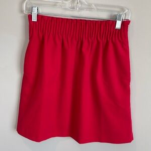 J. Crew Merchantile City Skirt - Red